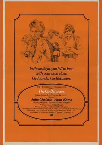 One Sheet poster artwork for The Go-Between (1971)