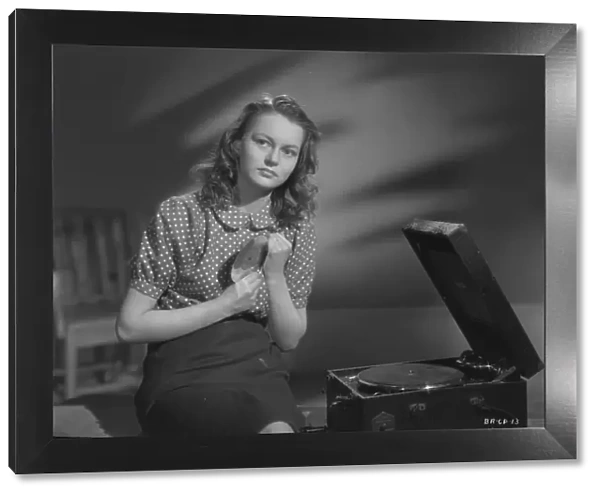 A publicity portrait of Carol Marsh to promote Brighton Rock (1947)