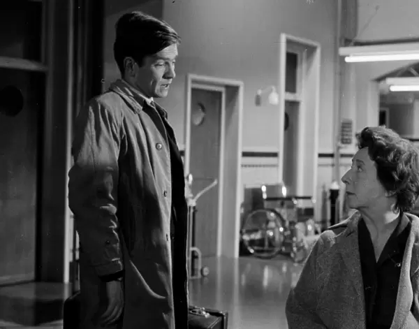 Billy Fisher and his mum in a scene from Billy Liar (1963)