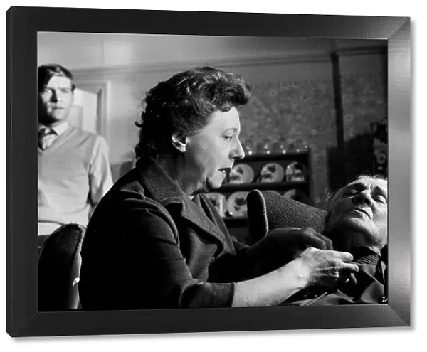 An intense family scene from Billy Liar (1963)