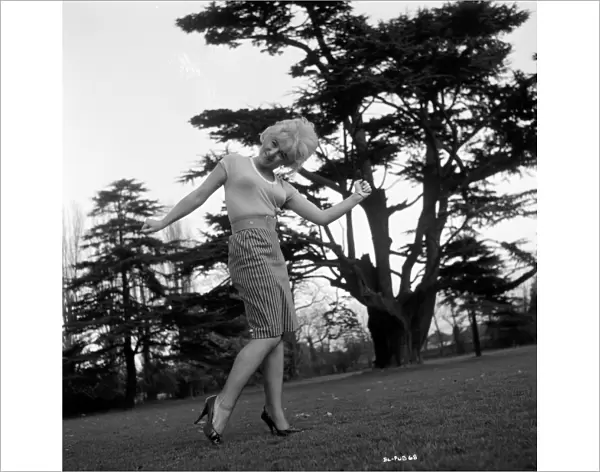 A promotional image of Gwendolyn Watts for Billy Liar (1963)