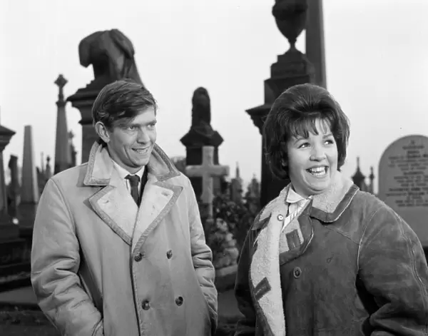 Tom Courtenay and Helen Fraser in Billy Liar (1963)