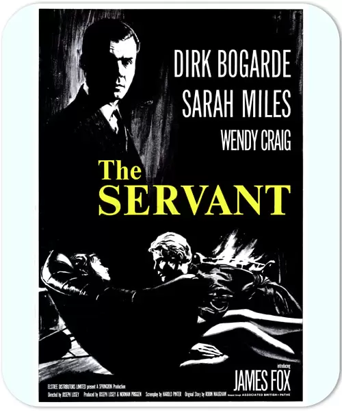 UK one sheet poster for The Servant (1963)