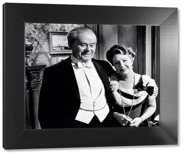 Arthur Young and Olga Lindo in a scene from An Inspector Calls (1954)
