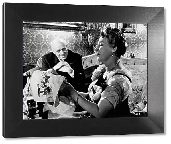 Alastair Sim and Olga Lindo in a scene from An Inspector Calls (1954)