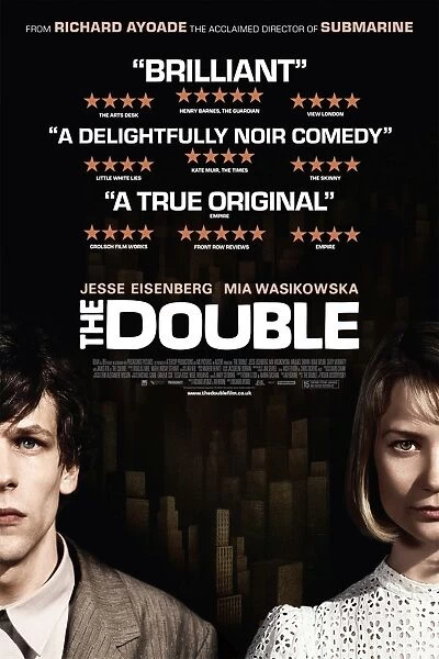 The Double (2013) UK theatrical poster