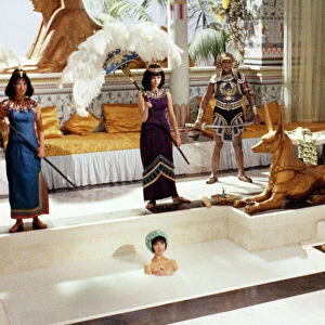 A production shot from Carry On Cleo (1965)