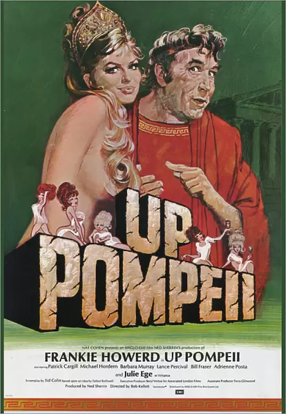 One Sheet poster artwork for Up Pompeii (1971)