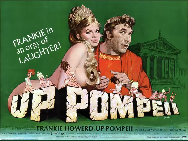 UK quad artwork for Up Pompeii (1971)