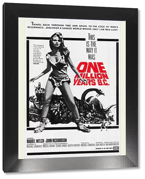 One Million Years B. C. One Sheet poster