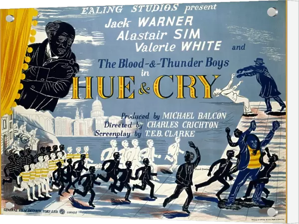 Hue and Cry UK theatrical quad