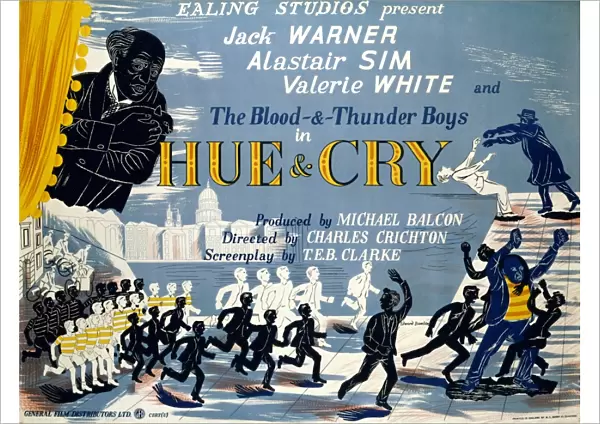 Hue and Cry UK theatrical quad