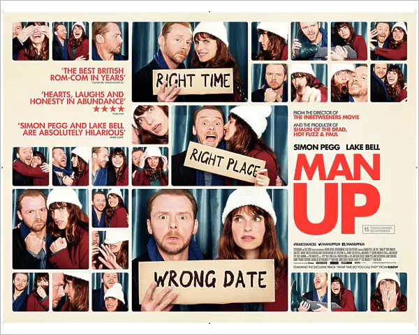 MAN UP (2015) poster