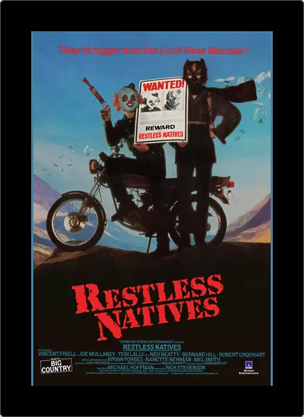 Restless Natives (1985) UK release one sheet poster