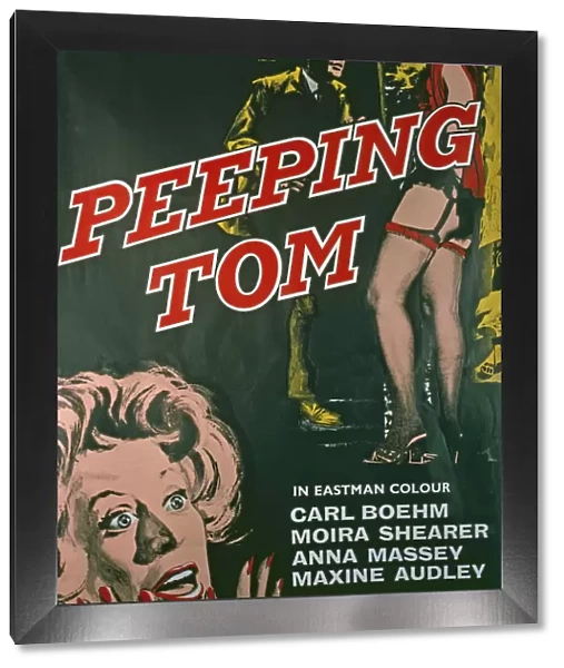 UK One sheet poster for Peeping Tom (1960)