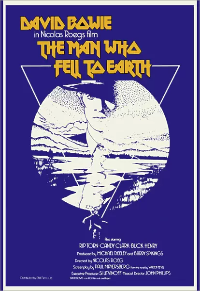 The Man Who Fell To Earth UK one sheet variant colour