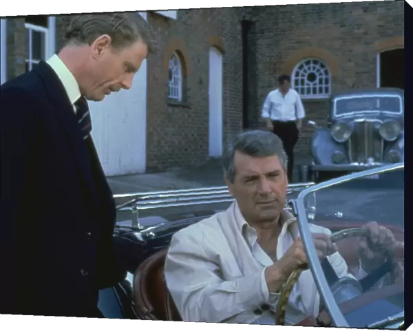 Edward Fox and Rock Hudson in The Mirror Crack d (1980)