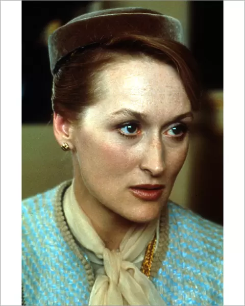 A portrait of Meryl Streep from Plenty (1985)