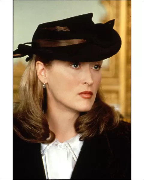 A portrait of Meryl Streep for the promotion of Plenty (1985)