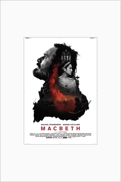 UK One sheet poster for Macbeth (2015)