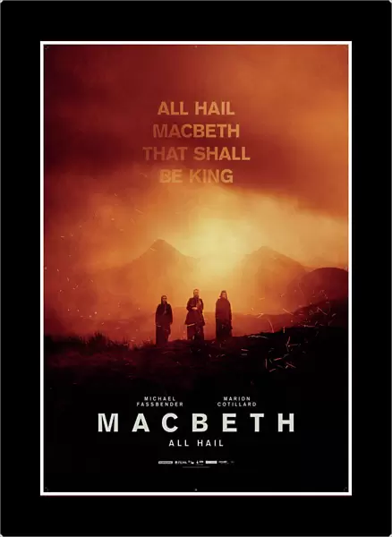 The witches one sheet artwork for Macbeth (2015)
