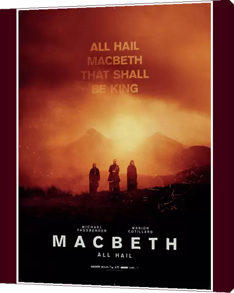 The witches one sheet artwork for Macbeth (2015)