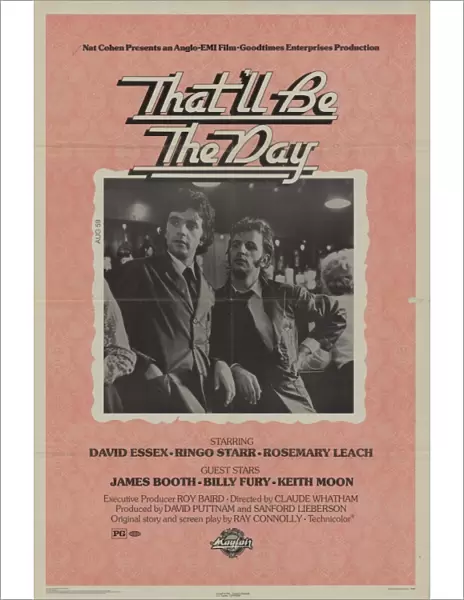 UK one sheet for the release of That ll Be The Day in 1973
