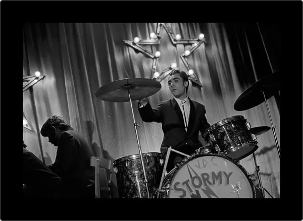 Keith Moon at the drums