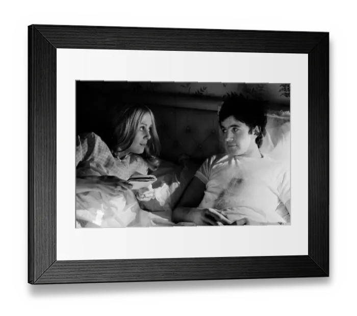 Framed Print : Rosalind Ayres and David Essex Framed Print : Rosalind Ayres and David Essex