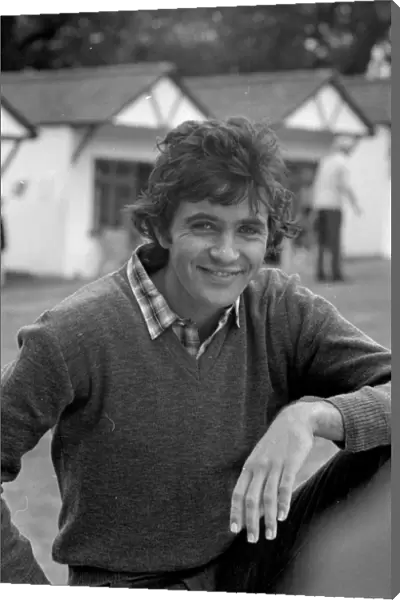 A smiling David Essex on the set of That ll Be The Day