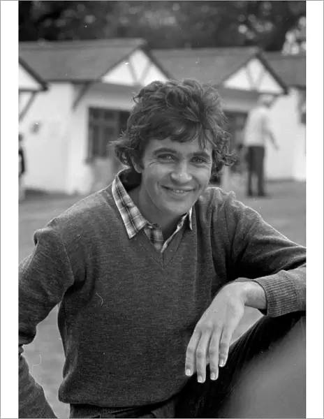 A smiling David Essex on the set of That ll Be The Day