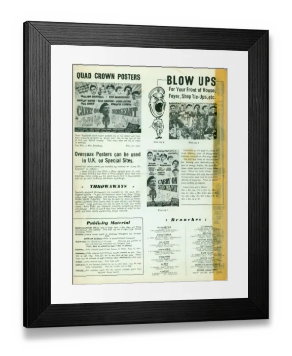 Framed Print : A page from the campaign book Framed Print : A page from the campaign book