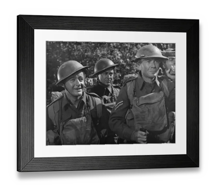 Framed Print : Robert Urquhart and John Mills Framed Print : Robert Urquhart and John Mills