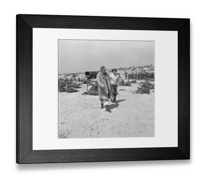 Framed Print : Bernard Lee and Sean Barrett Framed Print : Bernard Lee and Sean Barrett