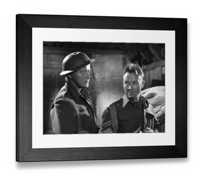 Framed Print : John Mills in Dunkirk (1958)