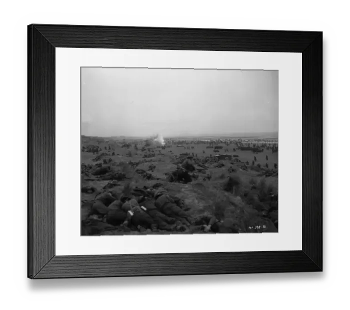 Framed Print : British troops stranded on the beach Framed Print : British troops stranded on the beach