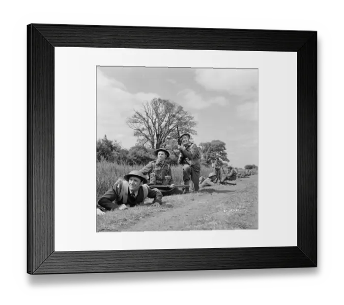 Framed Print : Corporal Bins men Framed Print : Corporal Bins men