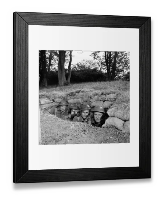 Framed Print : Corporal Bins men Framed Print : Corporal Bins men