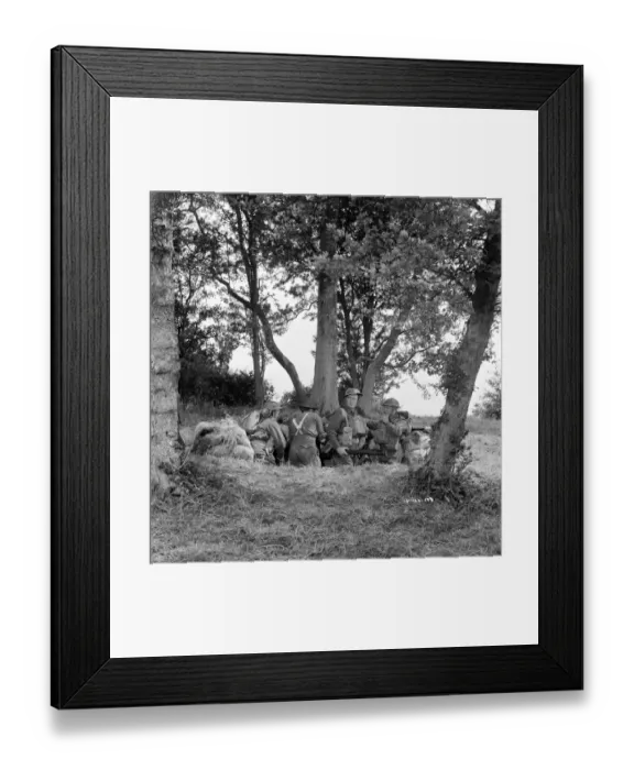 Framed Print : Corporal Bins men Framed Print : Corporal Bins men