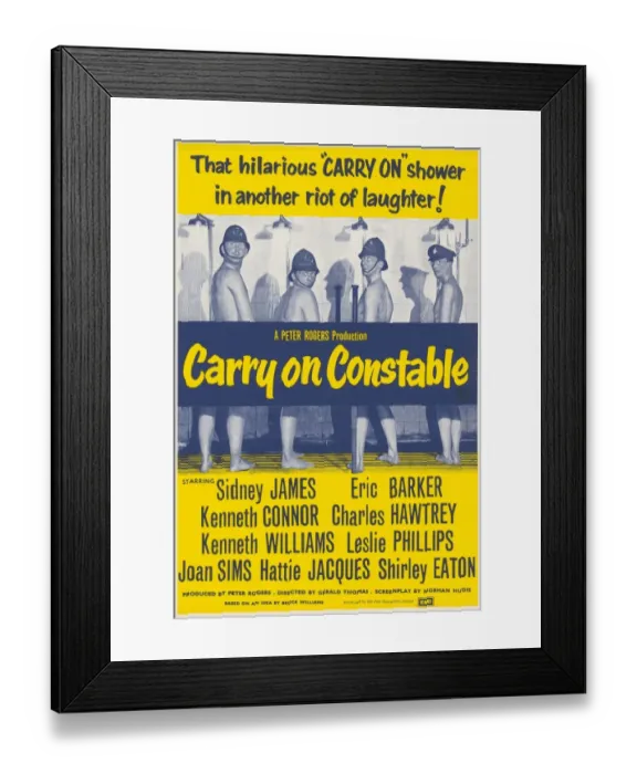 Framed Print : Carry on Constable (1960) Framed Print : Carry on Constable (1960)