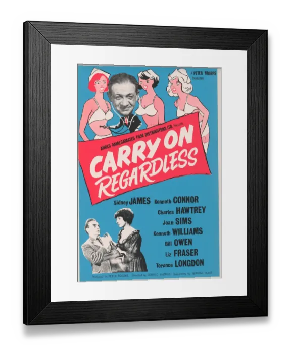 Framed Print : Carry on Regardless (1961) Framed Print : Carry on Regardless (1961)
