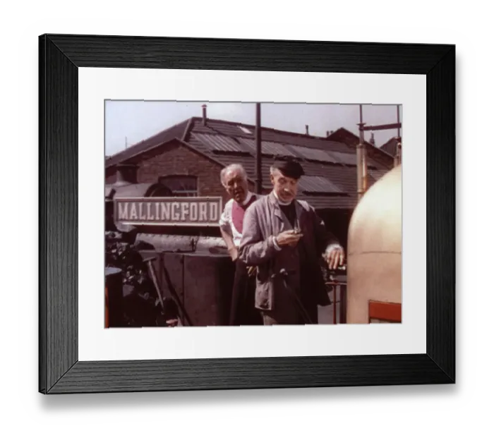 Framed Print : A scene from The Titfield Thunderbolt Framed Print : A scene from The Titfield Thunderbolt