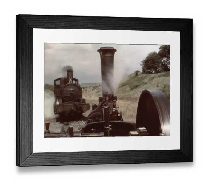 Framed Print : A scene from The Titfield Thunderbolt Framed Print : A scene from The Titfield Thunderbolt