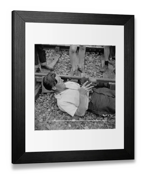 Framed Print : Filming the Titfield Thunderbolt Framed Print : Filming the Titfield Thunderbolt