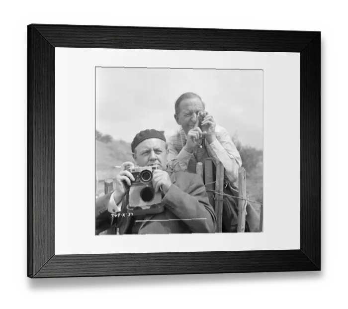 Framed Print : Filming the Titfield Thunderbolt Framed Print : Filming the Titfield Thunderbolt