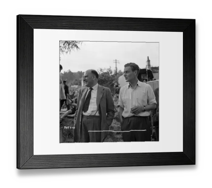 Framed Print : Filming the Titfield Thunderbolt Framed Print : Filming the Titfield Thunderbolt