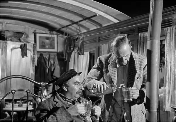 Hugh Griffith and Stanley Holloway