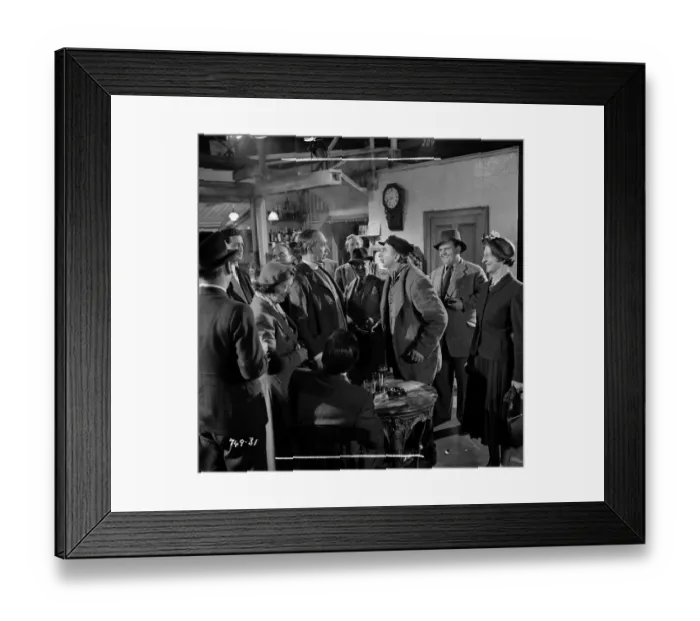 Framed Print : A group scene from The Titfield Thunderbolt Framed Print : A group scene from The Titfield Thunderbolt