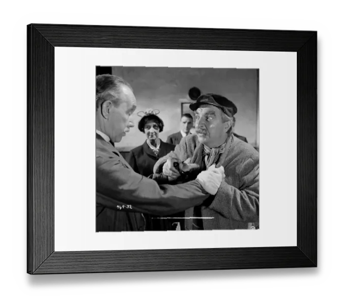 Framed Print : George Relph and Hugh Griffith Framed Print : George Relph and Hugh Griffith
