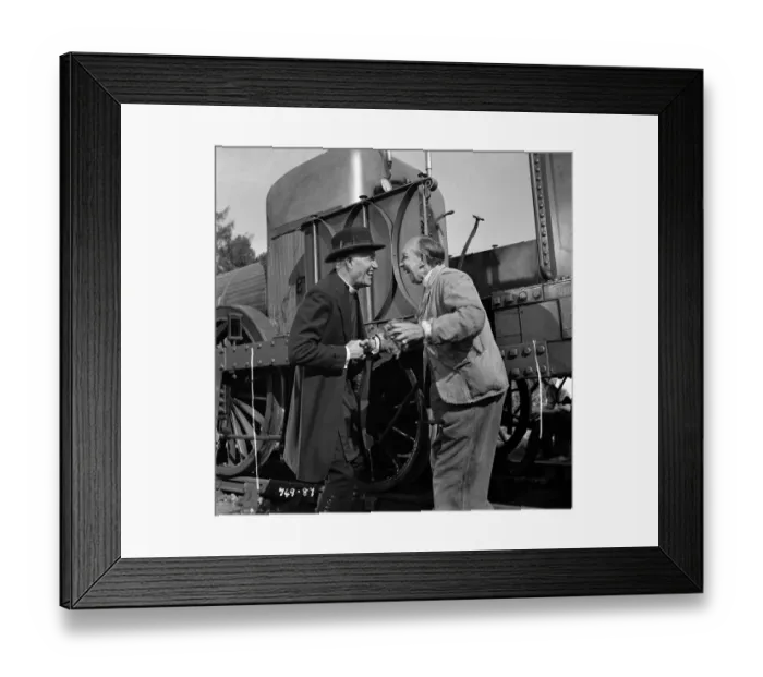 Framed Print : Godfrey Tearle and George Relph Framed Print : Godfrey Tearle and George Relph